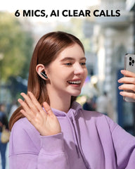 Wireless Earbuds with ANC, BassUp Technology - Salerno