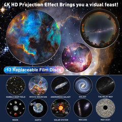 Planetarium Star Projector Realistic Starry Sky Night Light - Salerno