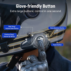 Lexin G1 Motorcycle bluetooth Sound quality headsets for helmet - Salerno