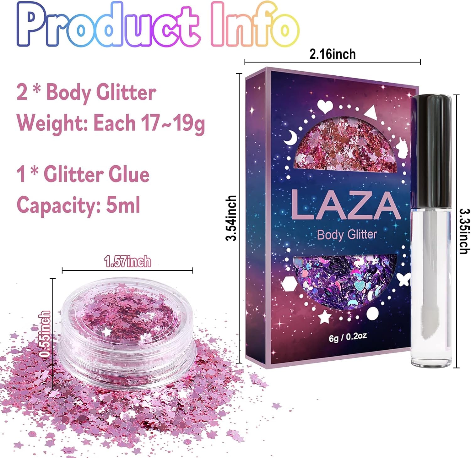 Holographic Body Glitter