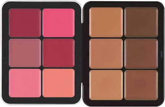 Waterproof Makeup Cream Blush Palette