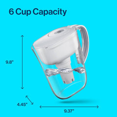Water Filter Pitcher for Drinking Water 