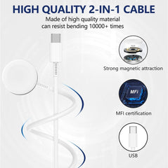 Type-C Cable Charger for Apple Watches
